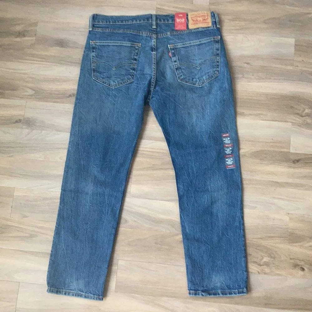 Relist 5/10❌ NWT Levi’s 502 regular taper with 2 way stretch jean size 34 x 30 - Picture 17 of 17